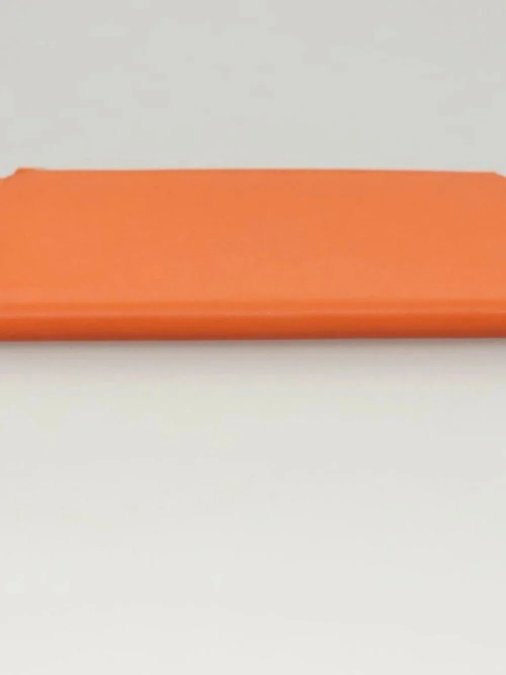 HERMES EA Zip PM Day Planner Cover Vaux Swift Orange Auth 117190M